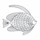 Intricate Fish Wall Decor - crazydecor