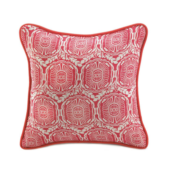 Jute Red Pillow - crazydecor