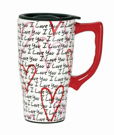 I Love You Travel Mug - crazydecor