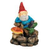 Relaxing Gnome Water Fountain - crazydecor