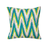 Electric Chevron Throw Pillow - crazydecor