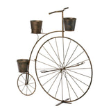 Old-Fashioned Bicycle Plant Stand - crazydecor