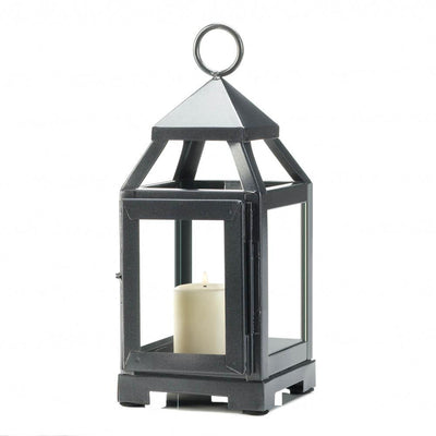 Silver Mini Contemporary Lantern - crazydecor