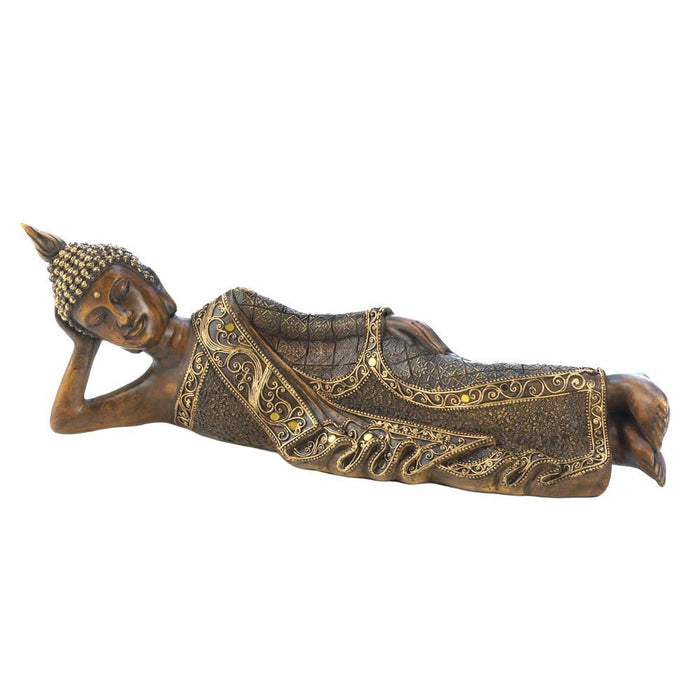 Lounging Buddha Statue - crazydecor