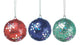 Holiday Dazzle Ornament Trio - crazydecor