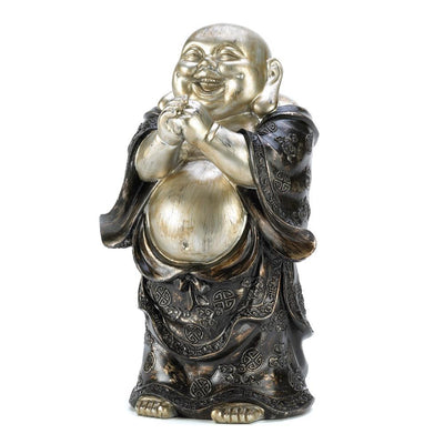 Standing Happy Buddha Figurine - crazydecor