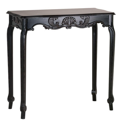 Black Scallop Table - crazydecor