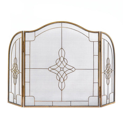 Art Deco Fireplace Screen - crazydecor