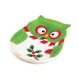 Holiday Hoot Small Plate - crazydecor