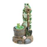 Solar Rotating Frog Garden Decor - crazydecor