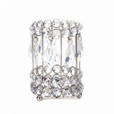 Large Crystal Drop Candle Holder - crazydecor