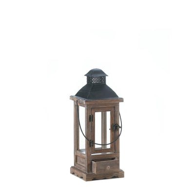 Mount Vernon Wooden Lantern - Small - crazydecor