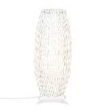 White Woven Floor Lamp - DreamyDecor