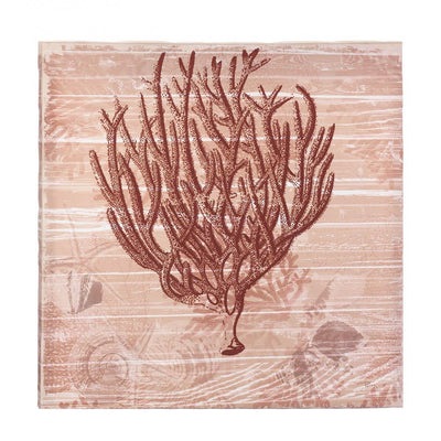 Seaside Coral Canvas Wall Art - crazydecor