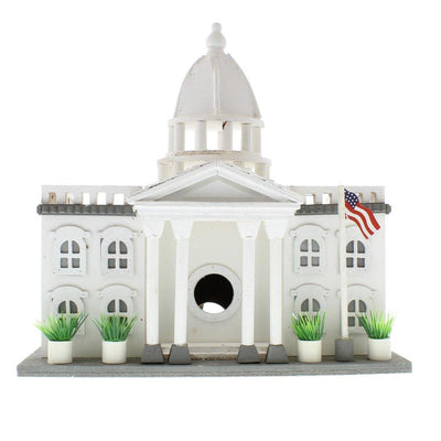 White House Birdhouse - DreamyDecor