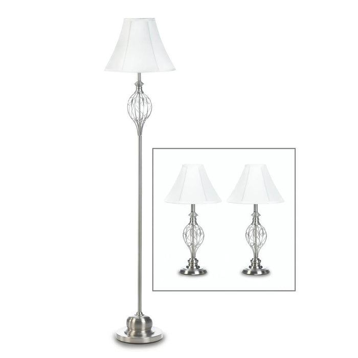 Scrollwork Design Lamp Trio - crazydecor
