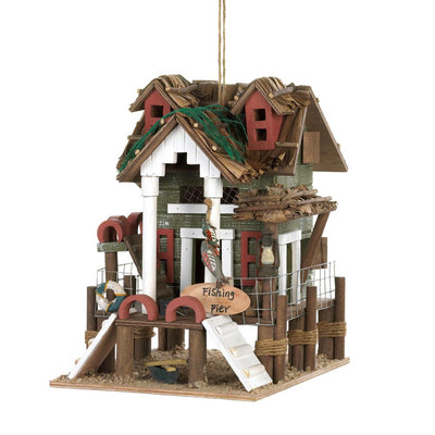 Fishing Pier Birdhouse - crazydecor