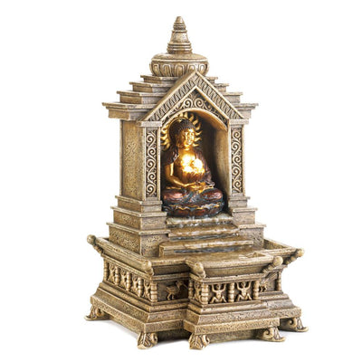 Golden Buddha Temple Fountain - crazydecor