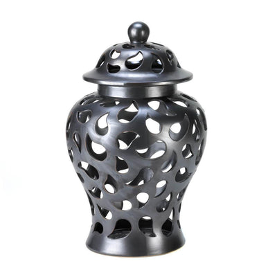 Ceramic Jar with Lid - crazydecor