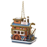 Riverboat Queen Bird House - crazydecor