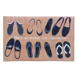 French Shoes Floor Mat - crazydecor