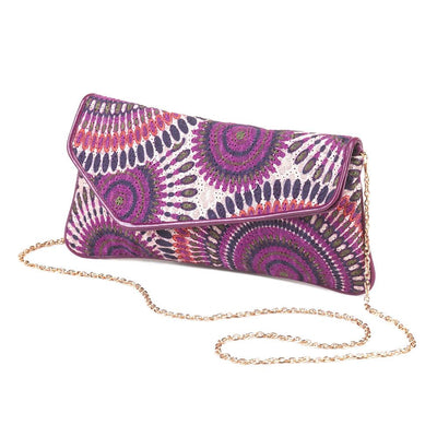 Orchid Clutch Purse - crazydecor