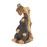 Black Bear Solar Statue - crazydecor