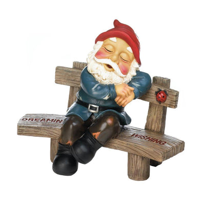 Dreaming & Wishing Gnome - crazydecor