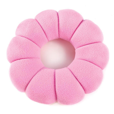 Pink Posy Travel Pillow - crazydecor