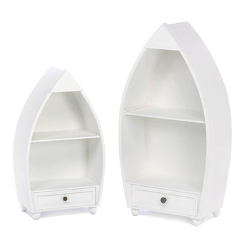 Rowboat Curio Cabinets - crazydecor