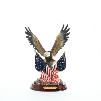 Patriotic Eagle Statue Sculpture - crazydecor