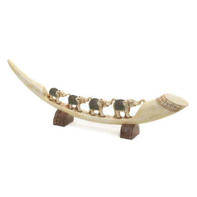 Green Elephant Tusk - crazydecor