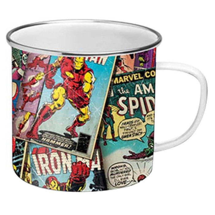 Retro Marvel Enamel Mug - crazydecor