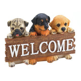 Puppy Dog Welcome Plaque - crazydecor