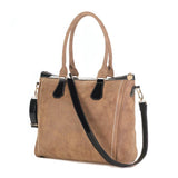 Essential Brown Tote Handbag - crazydecor