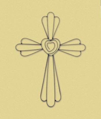 Faith & Love Wall Cross - crazydecor