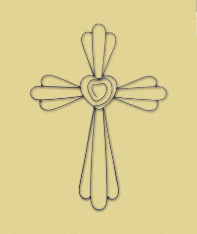 Faith & Love Wall Cross - crazydecor