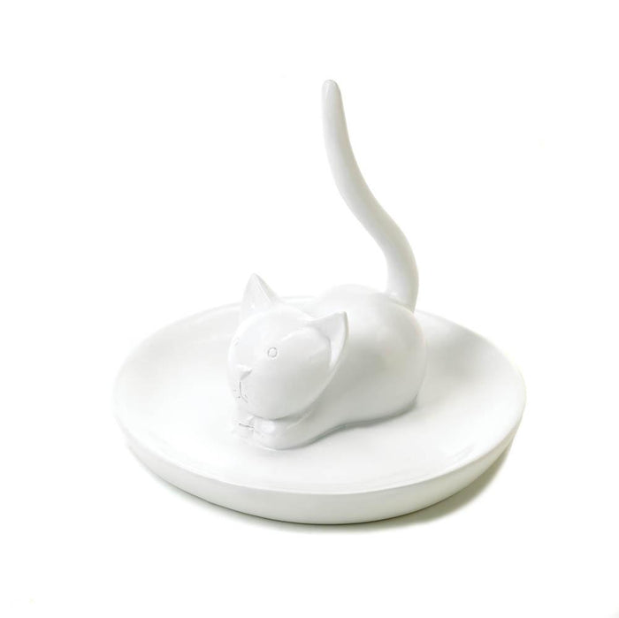 Charming Cat Ring & Jewelry Holder - crazydecor