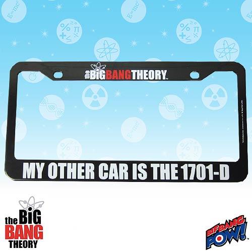 Big Bang Theory License Plate Frame - crazydecor