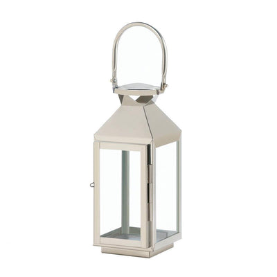 Manhattan Stainless Steel Lantern (S) - crazydecor