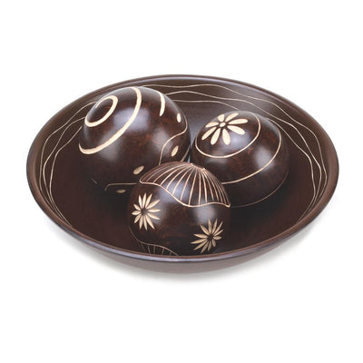 Umber Decorative Balls Set - crazydecor