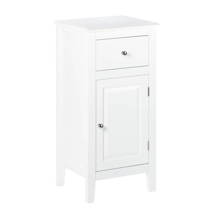 Lakefront White Side Table - crazydecor