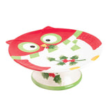 Holiday Hoot Cake Stand - crazydecor