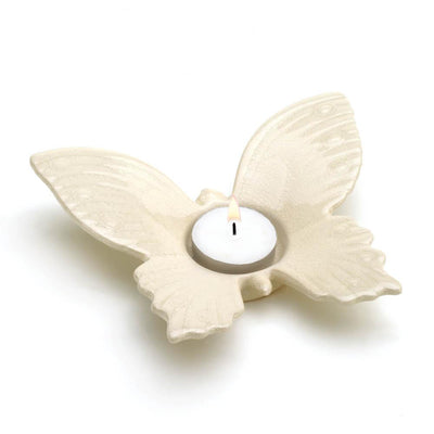 White Butterfly Tealight Holder - DreamyDecor