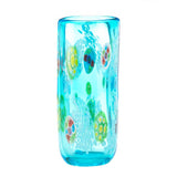 Blue Floral Straight Vase - crazydecor