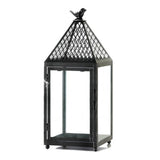 Black Bird Iron Lantern (L) - crazydecor