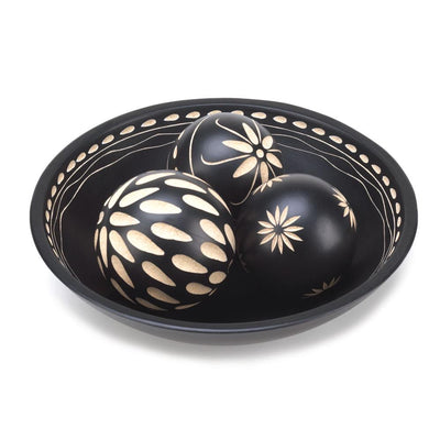 Ebony Decorative Balls Set - crazydecor