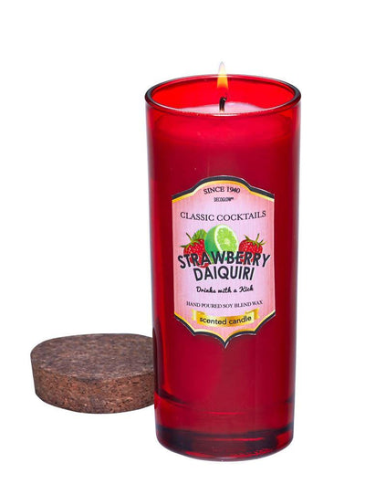 Strawberry Daiquiri Scented Candle - crazydecor