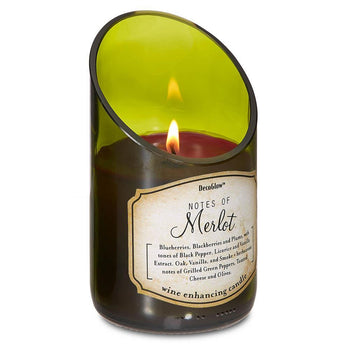 Wine Bottle Merlot Scented Candle - DreamyDecor