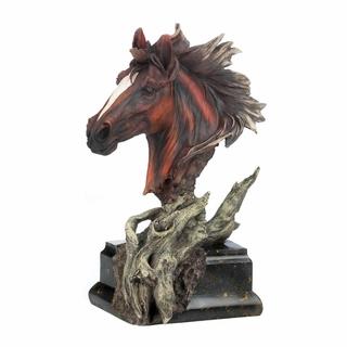 Driftwood Stallion Sculpture - crazydecor